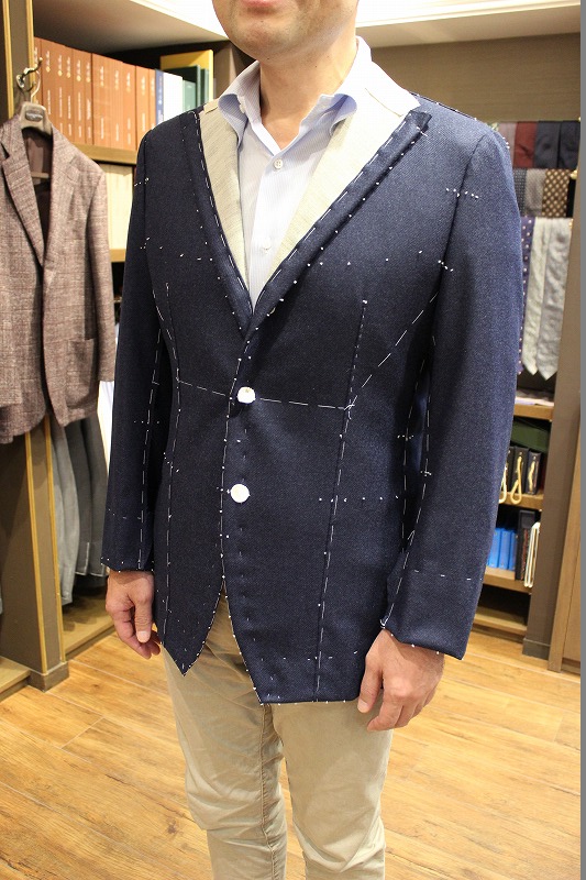 LORO PIANA 100%CASHMERE HAND MADE JACKET